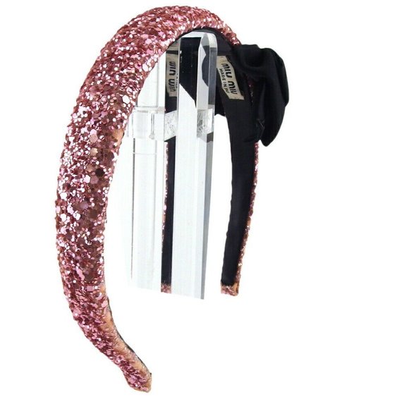 Authenticity Guaranteed MIU MIU Katyusha Glitter Pink main image 4